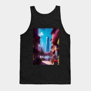 The city of flowers. Tank Top